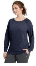 Champion QW1239 Women&#39;s Plus French Terry Top Navy 4XL - £20.44 GBP