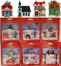 Christmas Winter Cobblestone Village Miniature Accessories S21, Select: Type - £2.38 GBP