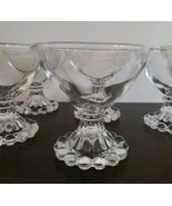 Vintage Anchor Hocking Berwick Boopie 6 Piece Sherbet Clear Glass, Desse... - £29.41 GBP