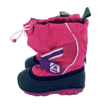 Kamik Snow Master Snowshell Pink Girls Kids Snow Winter Boots SZ 7 New SH37 - £31.24 GBP