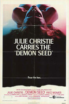 1977’s DEMON SEED original folded 27x41 O/S poster. AI horror!  - $20.55 CAD