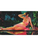  1940s Mutoscope Pinup All American Girls  Pin-Up Card - Sailor&#39;s Sweeth... - $15.79