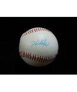 Hideki Irabu Autographed NY Yankees Logo Baseball JSA LOA D.2011 - £74.68 GBP