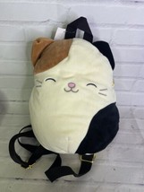 Squishmallows Cam the Calico Cat Plush Mini Backpack 2022 NEW - £19.78 GBP