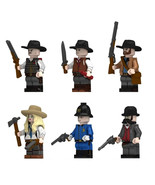 6Pcs Red Dead Redemption 2 Minifigure Arthur Morgan Son of Belee Mini Bl... - $19.39