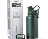 Oslo Outback Travel Tumbler 900ml, Green Color - £46.86 GBP