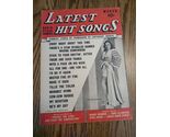 Latest Hit Songs March 1943 magazine - $343.35 MXN