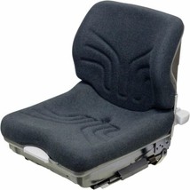 Grammer Brand Black/Gray Fabric Low Profile Seat and Suspension for Fork... - £298.13 GBP