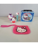 Hello Kitty Toy Lot Pochacco Dog, Hello Kitty, Mini Lunch Box, Pez, Wris... - £17.97 GBP