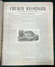 1887 OCT-1892 Dec Antique Bound Church Messenger Allentown Pa Bible Koppenhaven - £194.16 GBP