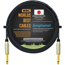 Worlds Best Cables 5 Foot – Pedal, Effects, Patch, Instrument Cable Cust... - $41.95