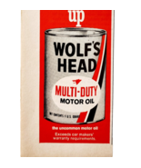 1971 Wolf&#39;s Head Motor Oil Advertisement Automobilia Pure Pennsylvania D... - $372.80 MXN