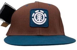 Element Skateboards Hat Fenwick Brown Chestnut Fitted CAP SIZE S/MD Retr... - £23.29 GBP