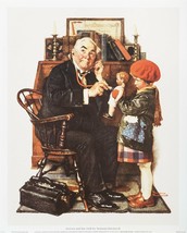 Norman Rockwell Doctor And The Doll - £27.69 GBP