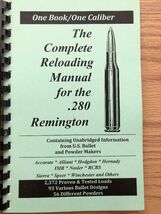 THE COMPLETE RELOADING MANUAL FOR THE .280 REMINGTON, LOAD BOOKS USA - $150.22 MXN