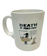 Cafe Press Death by Power Point Large Coffee Tea Soup Mug Cup - £12.21 GBP