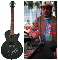 Carlos Santana signed Epiphone Les Paul guitar COA exact proof autographed Rare! - £3,876.52 GBP