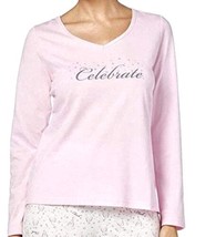 allbrand365 designer Womens Graphic Top,1-Piece Size Large, Champgne Bubbly Pink - £19.26 GBP