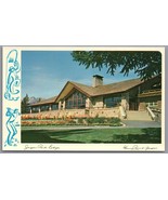 JASPER PARK LODGE CANADIAN ROCKY MOUNTAINS Postcard Vintage Unposted PC - £6.36 GBP