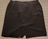 Talbots Womans Petite Black Wool Blend Skirt Misses Size 18WP - $16.82