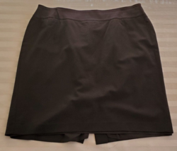 Talbots Womans Petite Black Wool Blend Skirt Misses Size 18WP - £13.15 GBP