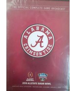 Allstate Sugar Bowl - 2018 - Alabama Crimson Tide vs. Clemson Tigers - DVD - £10.79 GBP