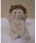 Dreamsicles Sitting Pretty Angel Cherub DC101 Cast Art 1994 by Kristin - $25.12 CAD