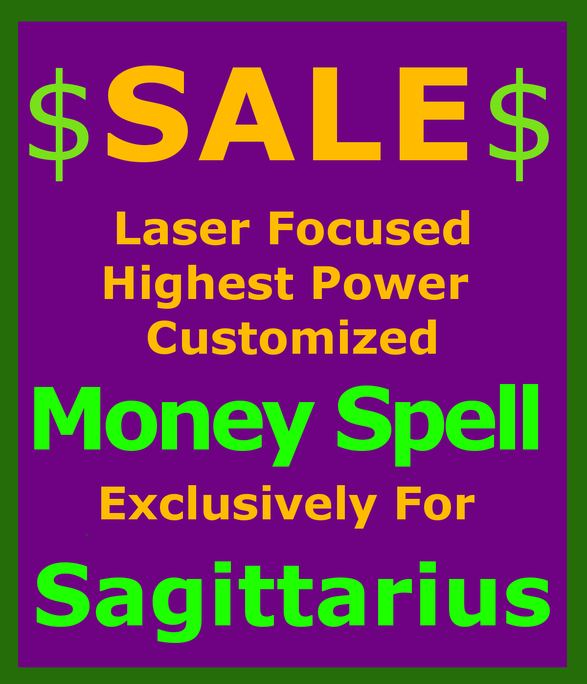 Ceres Billionaire Wealth Money Spell For Sagittarius Betweenallworlds Ritual - $129.50