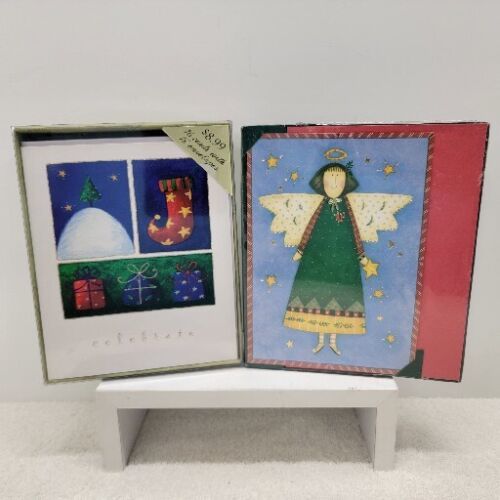 LOT OF 2 Paper Magic Group Christmas Holiday Cards 34 CARDS TOTAL WITH E... - $16.08