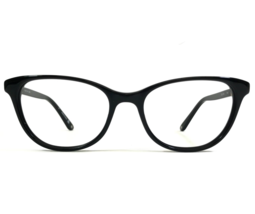 Bulova Eyeglasses Frames TULA BLACK Cat Eye Full Rim Crystals 51-17-140 - £31.00 GBP