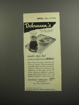 1952 Dohrmann&#39;s Salton Hotray Ad - meals stay hot on electrically-heated Hotray - £14.54 GBP