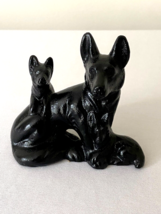 Vintage Cast Iron/Metal  Adorable Dog and Puppies Figure - £13.46 GBP