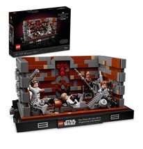 LEGO Star Wars Death Star Trash Compactor Diorama Set 75339 Princess Leia R2D2 - £109.57 GBP