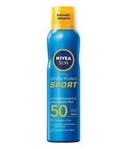 Nivea Sun Uv Dry Protect Sport Sun Spray 200ml -Made In Germany Free Shipping - £23.29 GBP