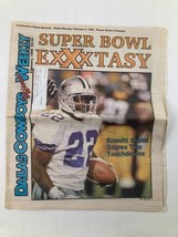 Dallas Cowboys Weekly Newspaper February 1996 Vol 22 #1 Emmitt Smith - £10.59 GBP