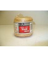 Lehigh Sisal Item 312 Medium Weight Twine 120ft (40 yards) Made in Mexic... - $16.14