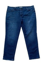 Sonoma Girlfriend Women&#39;s size 18 Dark Wash Blue Denim Jeans - £9.24 GBP
