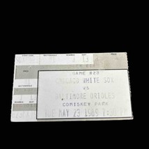 1989 May 23 Baltimore Orioles @ Chicago White Sox Ticket Cal Ripken Jr Hit - £7.85 GBP