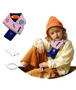 YISHIQI Kids Heated Scarf Rechargeable Neck Warmer with Power Bank - $80.49 MXN