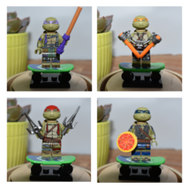 Teenage Mutant Ninja Turtles Full Set Custom Minifigure  - £12.67 GBP