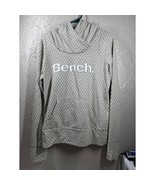 Bench Hoodie Womens Tan Gray Geo Print Spellout Hooded Pullover Boho Siz... - $21.95
