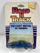 Vintage 1986 Ertl Road N Track 1/64 DieCast 1983 Firebird JDM Replica Se... - $19.79