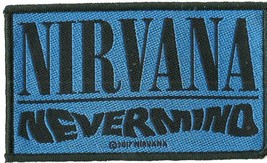 NIRVANA nevermind 2017 WOVEN SEW ON PATCH official merchandise - no longer made - £6.67 GBP