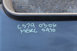 2003-2006 MERCEDES W220 S430 CENTER CONSOLE ARMREST COVER LEATHER C579 image 2