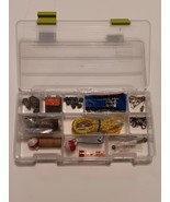 Fishing Tackle and Small Organizer Case Mixed Lot - $181.68 MXN