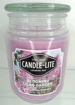 Candle-Lite 18 oz 1-Wick Scented Candle - Blooming Lilac Garden - 70-110 Hours - £15.21 GBP