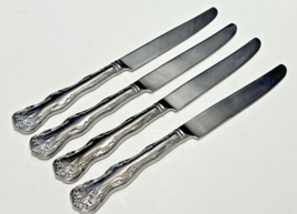4 Dinner Knives Hollow Reed &amp; Barton Select VICTORIA Stainless NEW 9 1/2&quot; - $23.76