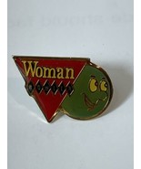 Vintage Bowler Womens Bowling Lapel Pin - $20.53