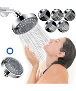 Shower Head Handheld 5 Modes High-Pressure Adjustable Showerhead Top Spr... - £17.52 GBP