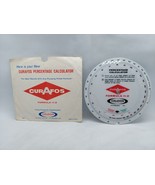VINTAGE CALGON CURAFOS GRAPHIC CALCULATOR PUMPING % CIRCULAR SLIDE CHART  - $19.79